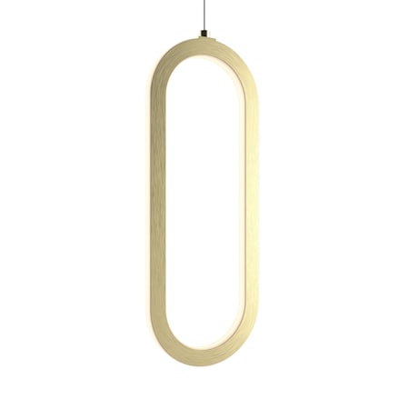 Dals Atom 16 Inch Vertical Pendant, Gold FPD-CC-GD